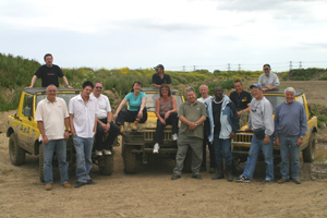 Kent group members and guests at Kent Pluggers